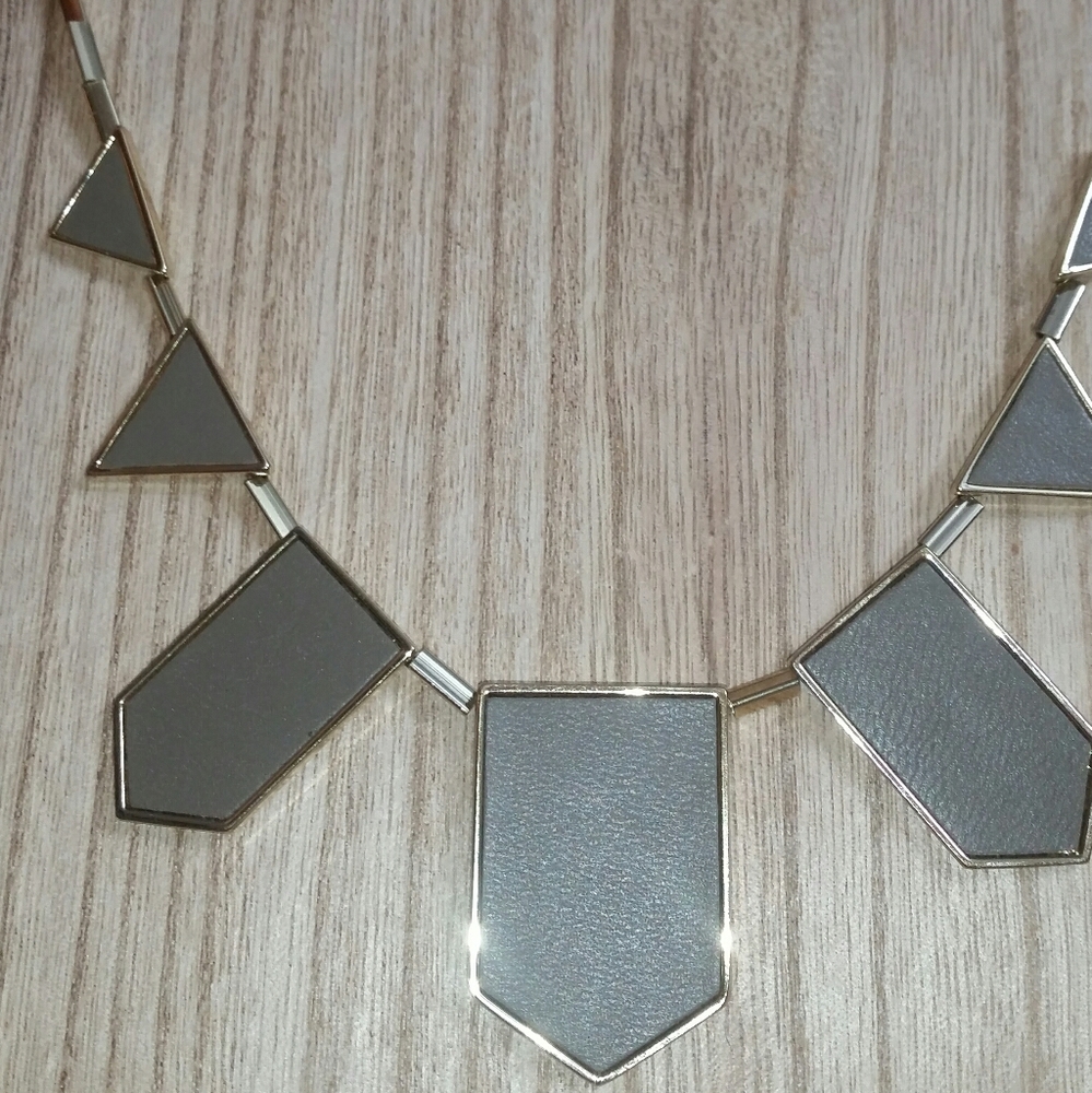 House of Harlow Gold/Brown Leather Geometric State